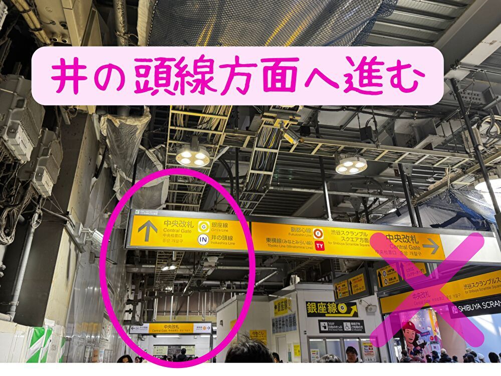 渋谷駅 中央改札