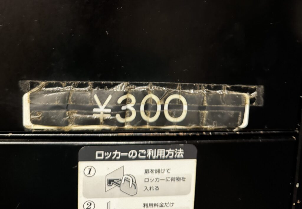 サイクロン ロッカー 300円