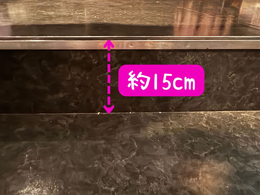 柏パルーザ　段差
