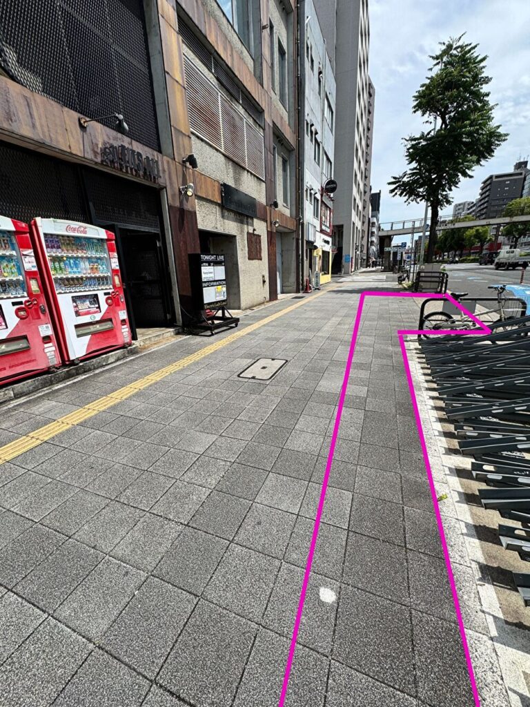 フィッツオール 整列・待機場所の画像