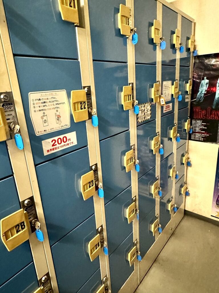 ヘブンズロックさいたま　ロッカー