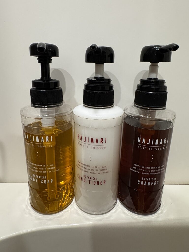 ホテルSUI神戸三宮　シャンプー・コンディショナー・ボディソープの画像