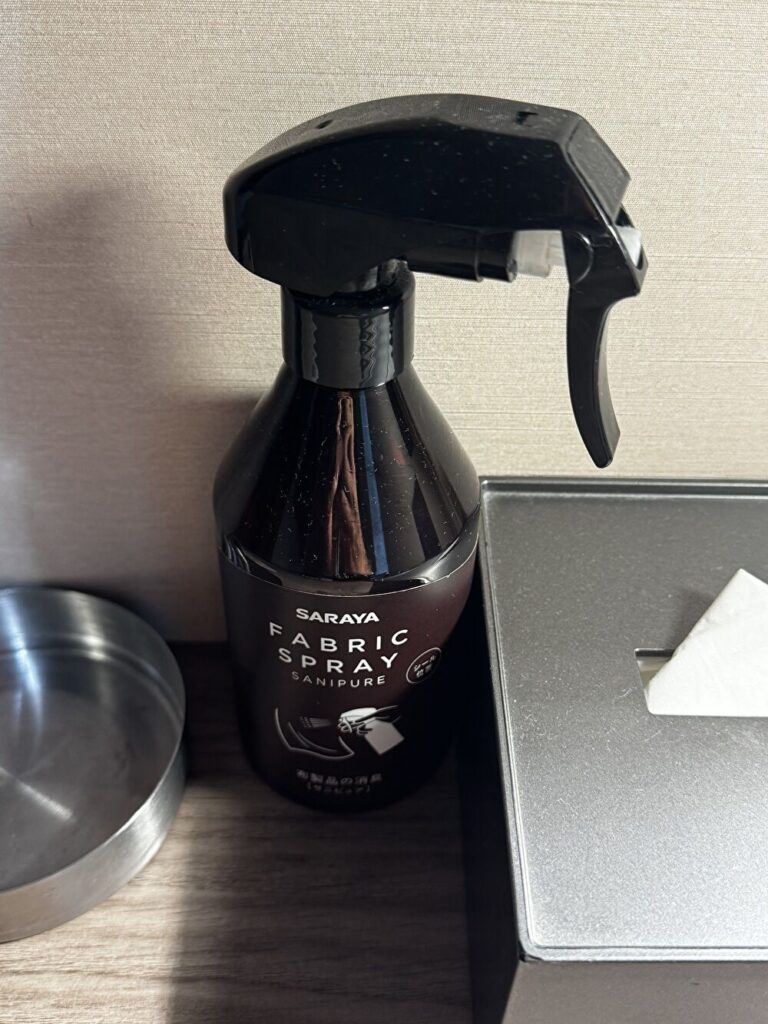 ホテルSUI神戸三宮　消臭スプレーの画像