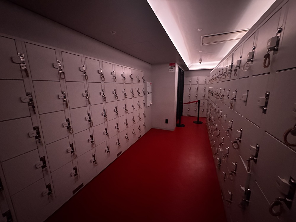 Zepp新宿　ロッカーの画像