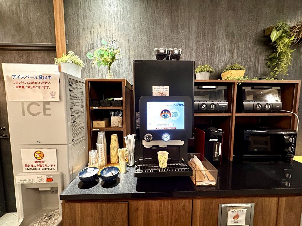 ホテルSUI神戸三宮　コーヒーマシンの画像