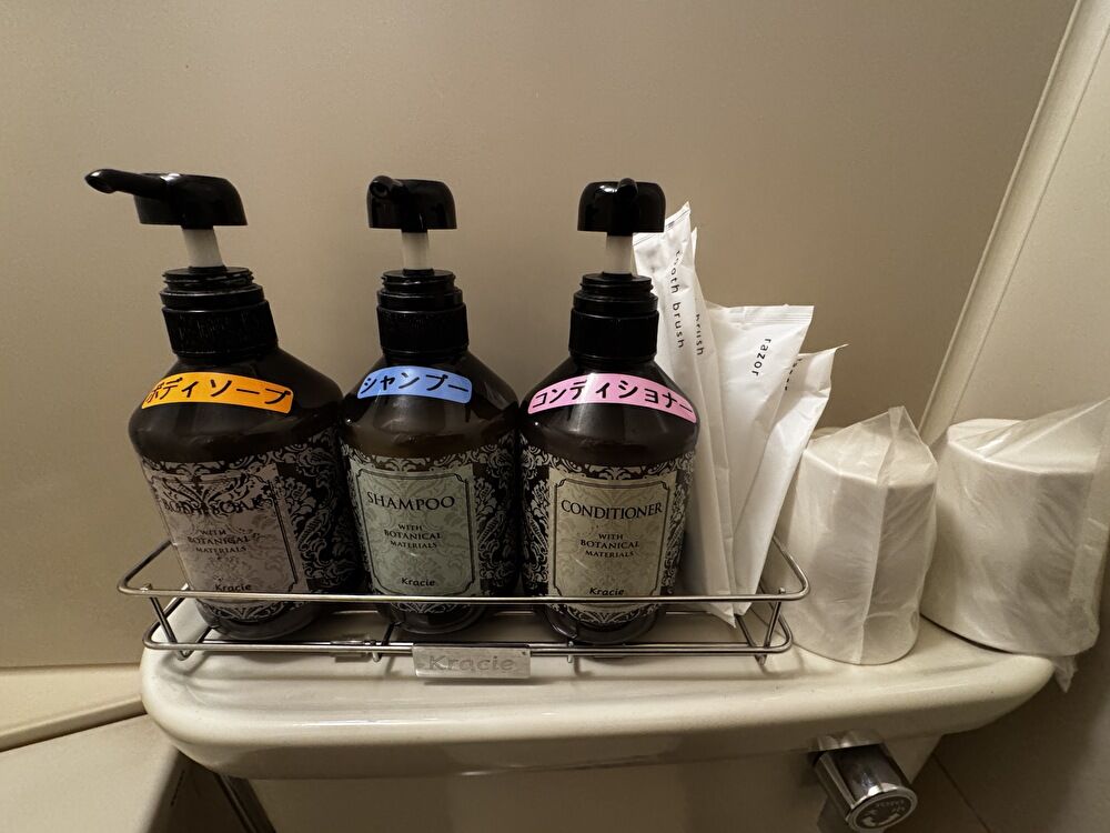 ホテルサンターガス シャンプー・コンディショナー・ボディソープの画像