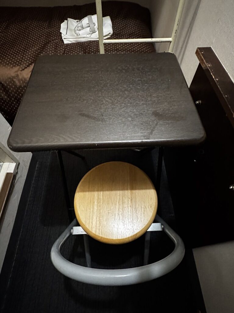 テーブルを開いて見たところの画像