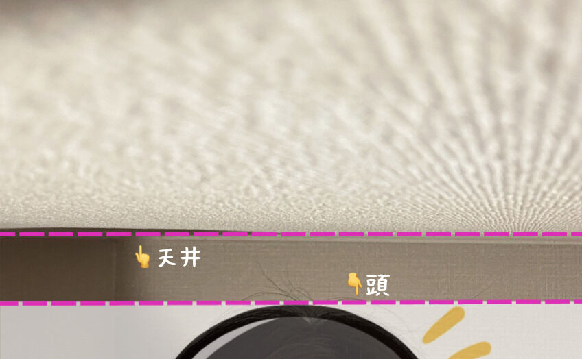 ホテルサターガス 二段ベッド上段の画像