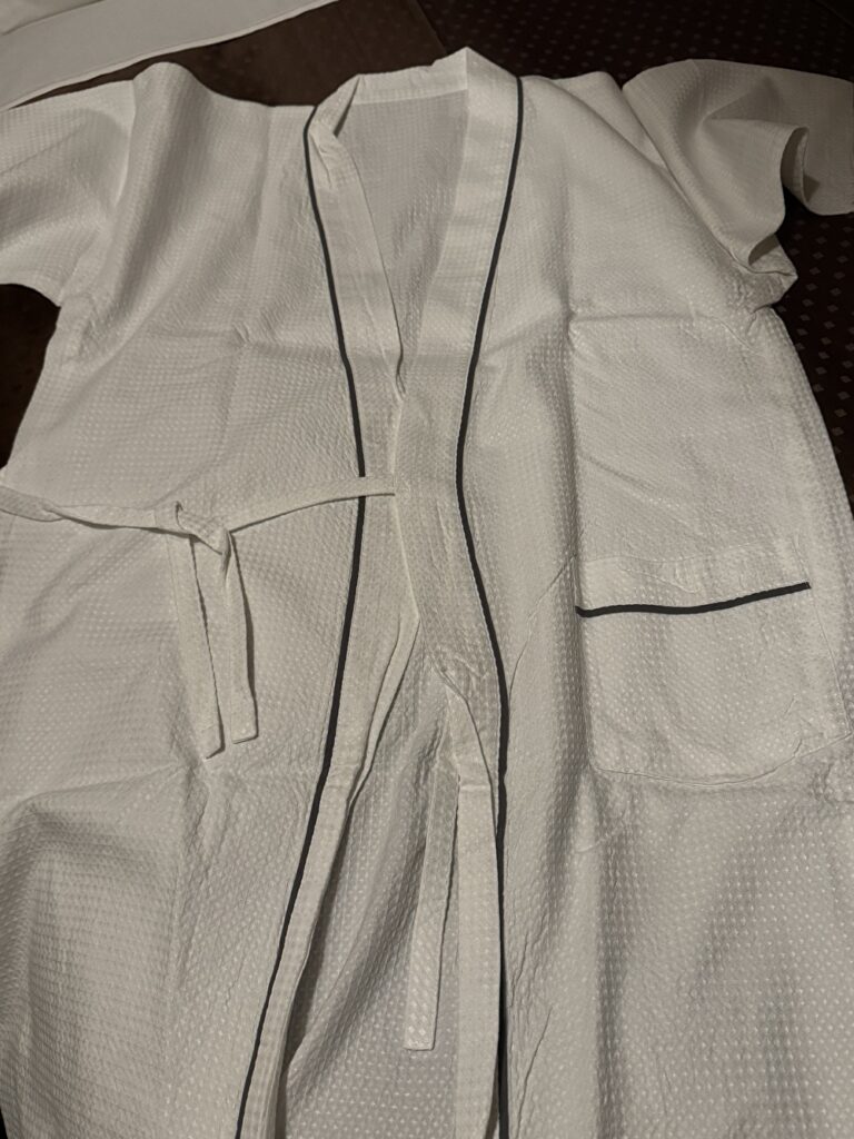 ホテルサンターガス パジャマの画像