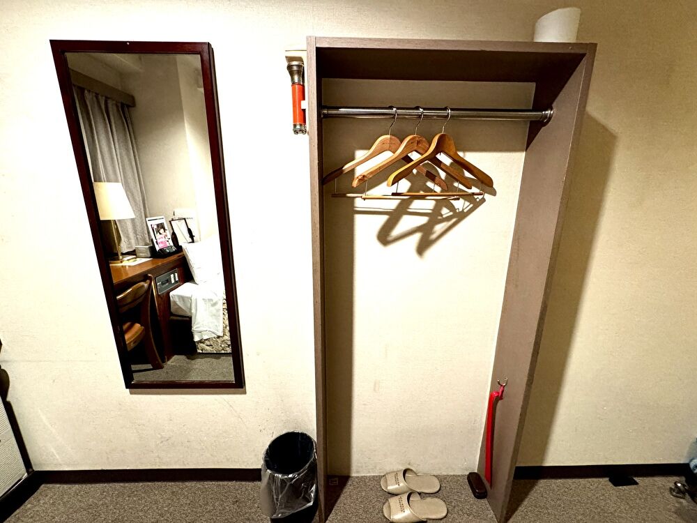 ビジネスホテル第3スターナゴヤ　ハンガーラックの画像