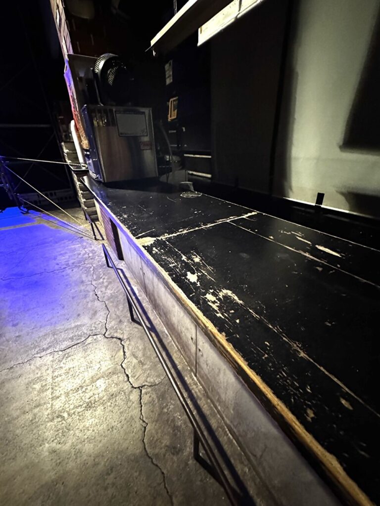 郡山ヒップショット 上手側の棚