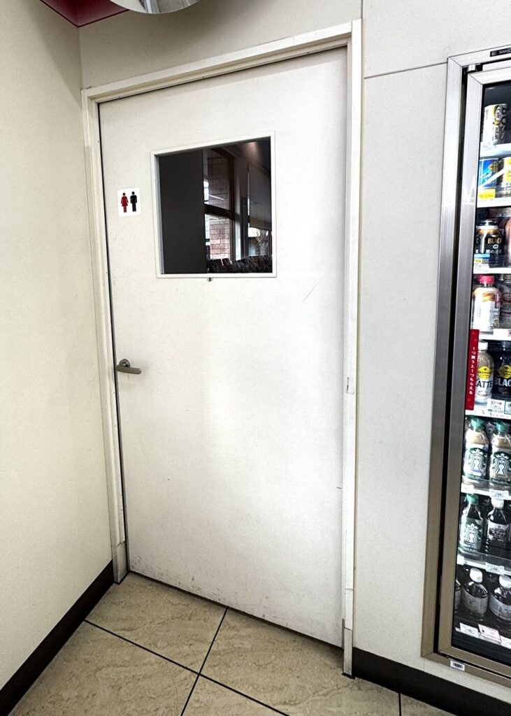 セブン-イレブン 前橋本町1丁目店 トイレ