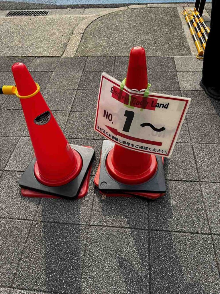 名古屋エル　整列待機場所