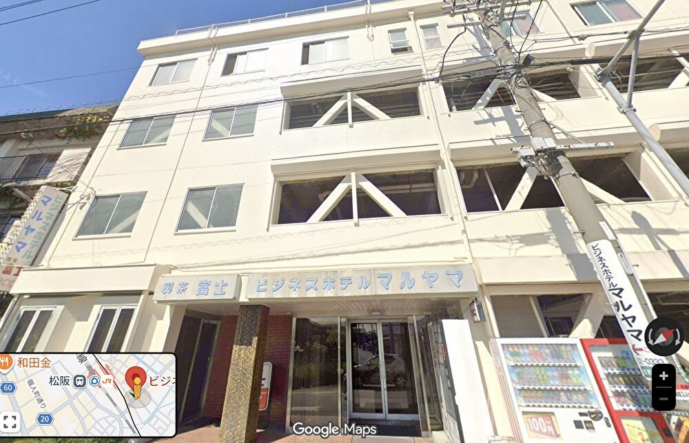 ビジネスホテルマルヤマ　外観