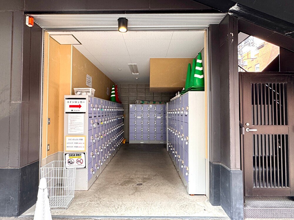 札幌キューブガーデン　ロッカー